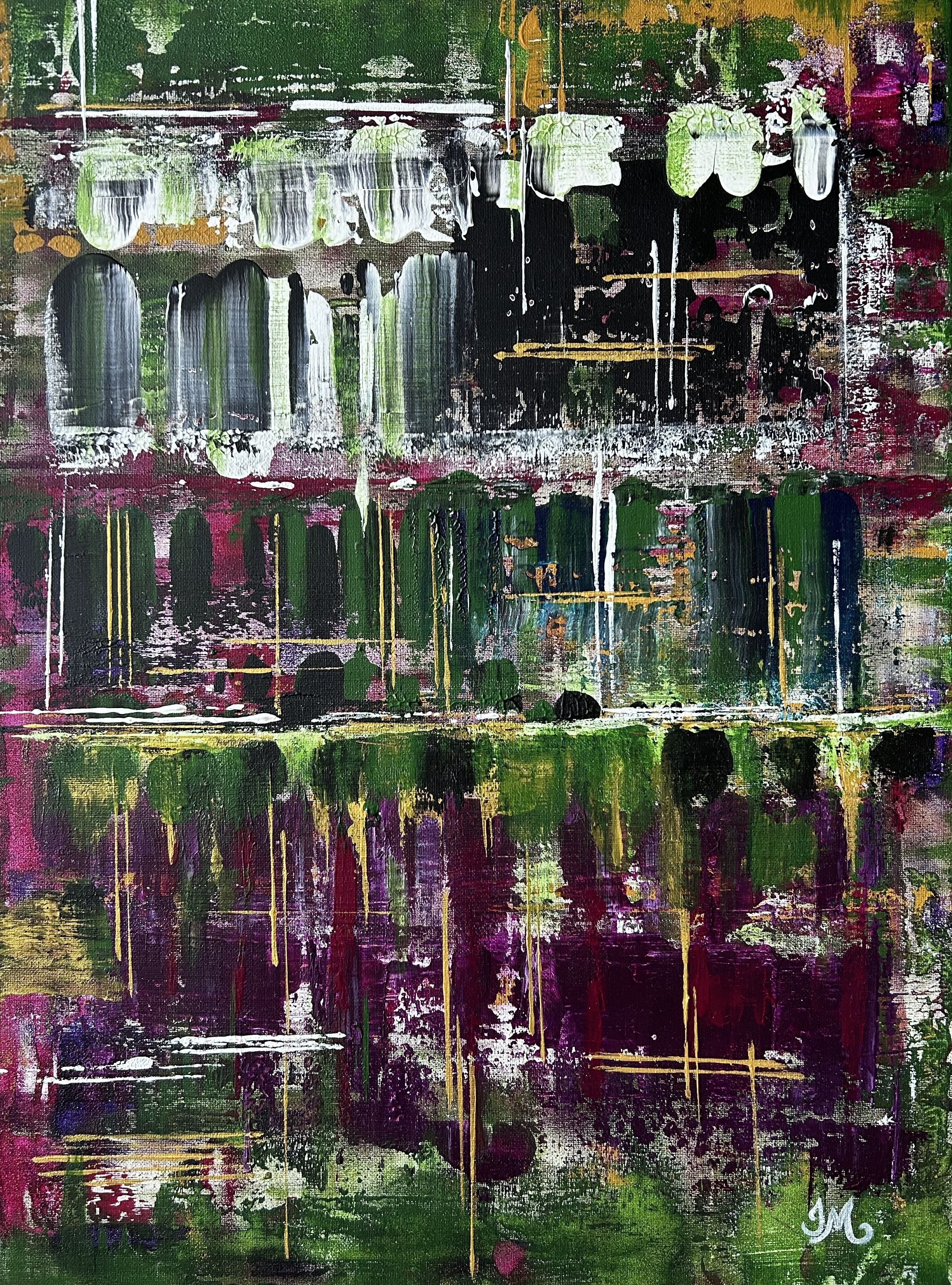 Moss & Amethyst